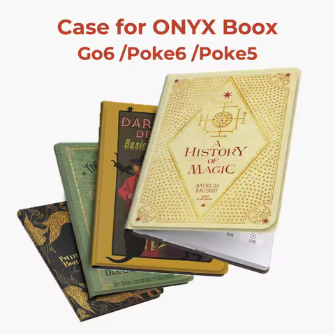 Twosheep 6-inch Case for Onyx Boox Go6 Poke6 Poke5 Magnetic Flip Cover No Shell Auto Sleep Wake Func