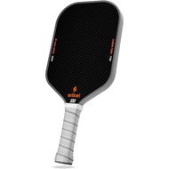 Pickleball Paddles, Raw T700 Carbon Fiber Pickleball Paddle, 16mm Power Polymer Core, Professional R