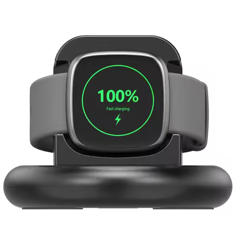 Smart Watch Charger Dock For Fitbit Versa 4/Versa 3 Charging Cable For Fitbit Sense/Sense 2 Smart Ma