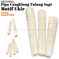 Pipa Roko once cangklong padudan Tulang Sapi motif cutting