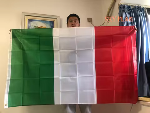 SKY FLAG ITALY Flag 90x150cm hanging polyester green white red Italy italian flag for Festival Home 
