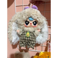 baby three bb3 macaron v2 light brown light khaki plush pendant