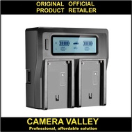 Intelligent Dual Battery Charger For AG-VBR59 Rechargeable Li-Ion Battery Panasonicfor HC-X2000 AG-D