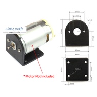 RS-550 DC Motor Right Angle Mounting Bracket