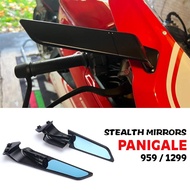 For DUCATI Panigale 1299 S Accessories Stealth Mirrors Panigale955 Adjustable Winglet Panigale1299 P