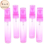 Better 1/5pcs 5ml Gradient Rose Red Glass Perfume  Bottle Premium Mini Travel Carry Perfume Dispense