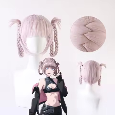 Nazuna Nanakusa Cos Wig Anime CALL OF THE NIGHT Heroine Modeling Wig Cover Ball Maid Outfit Match Br