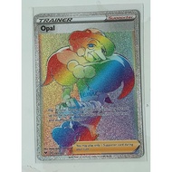 Pokemon opal hyper rare rainbow vivid voltage trainer supporter card
