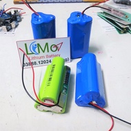 pin247 Khối pin 1S 3.7v 4.2v. Đóng từ cell pin lithium 18650 mới 100% có mạch bảo vệ 1s công suất lớ