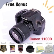 #Bekas! Kamera Canon 1100D + Memori Baru + Tas Baru + Garansi Toko