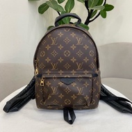 LV老花小號雙肩包小書包