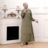 DANIRA DRES CRINKEL / GAMIS DANIRA CRINKEL AIRFLOW / GAMIS CRINKEL TERBARU TRENDI