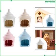 [Hevalxa] Ceramic Hamster Habitat Hideout, Hamster House Pet Sleeping Huts Hamster Habitat for Chinchilla