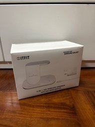 [全新!] ITFIT Samsung C&amp;T 三合一無線充電板（帶30W旅行適配器）