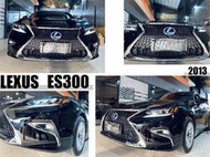 傑暘｜LEXUS ES300 ES350 ES430 13-17 舊款改新款 三眼LED大燈 前保桿 水箱罩 素材