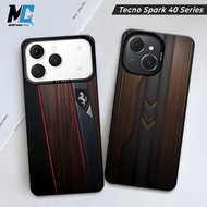 SO COOL Tecno Spark 40 Casing Ferrar1 Motif | Tecno Spark 40C HP Softcase | Tecno Spark 40 Case | Te