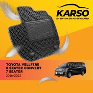 Karso Karpet Kereta Car Mat Toyota Vellfire (8 Seater Convert 7 Seater) (2016-2022)