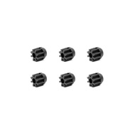 Tamiya #15453 - JR Carbon Reinforced Pinion - 8T Pinion Gear 6pcs  [15453]