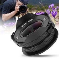 8mm F3.8 Fish Eye Wide Angle Lens For M4/3 Mount Camera