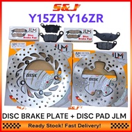 JLM Y15 Y15ZR Y16 Y16ZR DISC BRAKE PLATE DISC BRAKE PAD DISK PLATE DISK PAD DEPAN BELAKANG