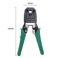 Ethernet Tools RJ45 and RJ11 Crimping Tools with cable stripper and Cutter