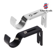 YRBWDYZDH Curtain Rod Brackets Hanger for 1 Inch Rod Window Curtain Rod Support Drapery Rod Holders Rod Bracket