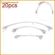 FTY  20Pcs/lot Steel Wire Leader With Swivel Fishing Accessory Leash 15CM 20CM 30CM
 N