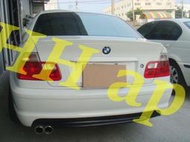  ☆HH西岸國際☆BMW E46 2D 4D M-TECH 後保桿 PP塑膠