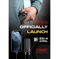 VEGER POWER BANK FAST CHANGING VP1105/VP1106PD QC 3.0 22.5W READY STOCK
