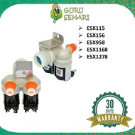 ORIGINAL SHARP WASHING MACHINE WATER INLET VALVE - 2 COIL ESX115/ESX156/ESX958/ESX1168/ESX1278