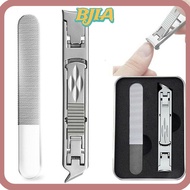 ❁BJA❁ Toenail Clipper Foldable Portable Beveled Blades Curved Bevel Nipper