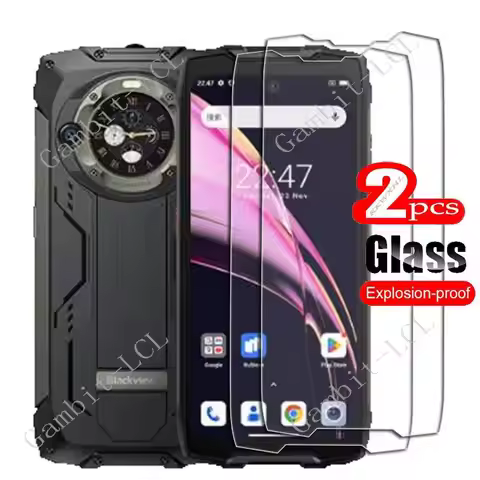 2PCS FOR Blackview BV9300 Pro 6.7" Tempered Glass Protective Cover ON BlackviewBV9300 BV9300Pro BV 9