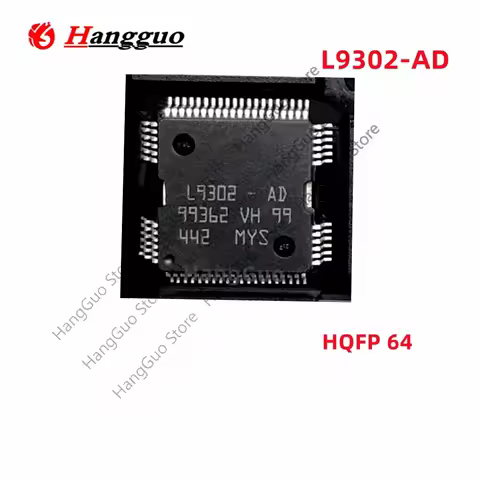 2PCS/Lot Original L9302-AD HQFP64 Ignition Injection Drive module chip For Nissan Teana car engine b