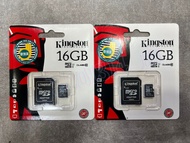 【全新行貨 門市現貨】Kingston Class 10 microSDHC 記憶卡 with SD Adapter 16GB (SDC10/16GB)
