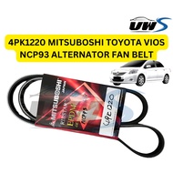 4PK1220 MITSUBOSHI TOYOTA VIOS NCP93 ALTERNATOR FAN BELT