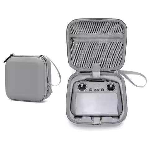 Portable Carrying Case Waterproof Storage Bag Dual Zipper with Hook Handbag for DJI RC N1 N2 N3 RC2