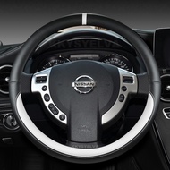 Pu Leather Car Steering Wheel Cover for Nissan QASHQAI X-Trail Nissan NV200 Rogue Auto interior acce