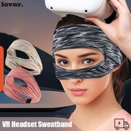 LOVUR VR Headset Sweatband, Polyester Absorbs Sweat Glasses Eye Cover, High Elasticity Eye Cover ZE7