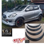 4 pcs Over Fender Datsun Go Datsun Go+ 2 rows 4 rows