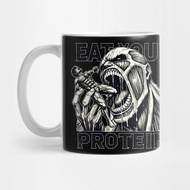 Attack on Titan Eat Your Protein Attack On Titan Mug