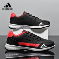 【San Zu】  Ready Stock Plus Size 38-48 Men's Sports Shoes Kasut Badminton Kasut Sukan Outdoor Shoes Breathable Leather Shoes