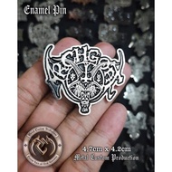 Enamel Metal Archgoat Badge Pin / Badge Pin / Band Pin Enamel Pin