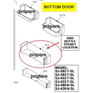 SJ389 SJ429 A203 BOTTLE POCKET SHARP SJ 392 TSL SJ393 SJ 432 TSL SJ 433 SJ 380 N SJ 420 N -