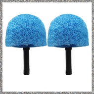 [feidan33.ph] Cobweb Duster Head Brush 2 Pack Robust Twist-on Web Cleaning Tool-Spider Web Remover B