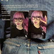 A aespa Exhibition Ticket Photocard Fanfa giselle Photocard