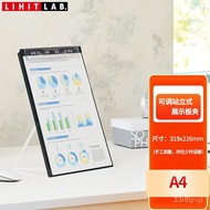 【TikTok】JapanLIHIT LAB.Xili Adjustable Standing Plate Holder Writing and Reading Writing PadA4Simple Report Cover