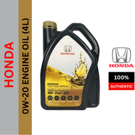 (NEW PACKING) 08234-P99-A4PMD HONDA Fully Synthetic Engine Oil SP 0W20 GOLD 4Liter