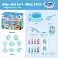 Mainan Didik Kanak Kanak Magic Water Elf Slime Hot Pot Permainan Masak Masak Untuk Budak Perempuan L
