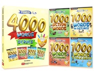 (In Stock) TIMES 4000 WORDS SERIES 4000 คำศัพท์และประโยครอบตัวหนูน้อย (Boxed set มีทั้งหมด 4 Books ภ