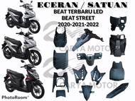 Full body kasar beat LED / Cover body kasar set honda beat new terbaru deluxe beat street 2020 2021 2022 / body kasar beat